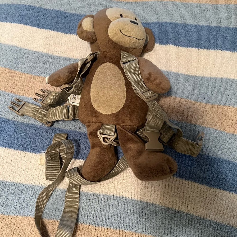Baby backpack leash